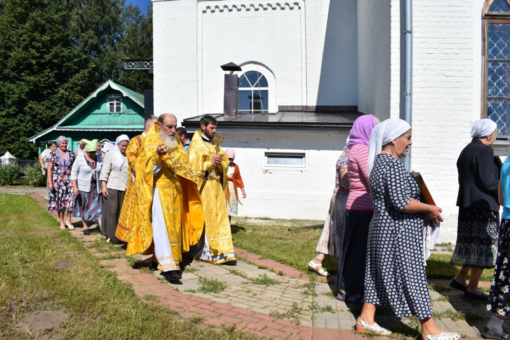 2018.08.02-13 День памяти Илии Пророка в Троицком храме с. Турбичево
