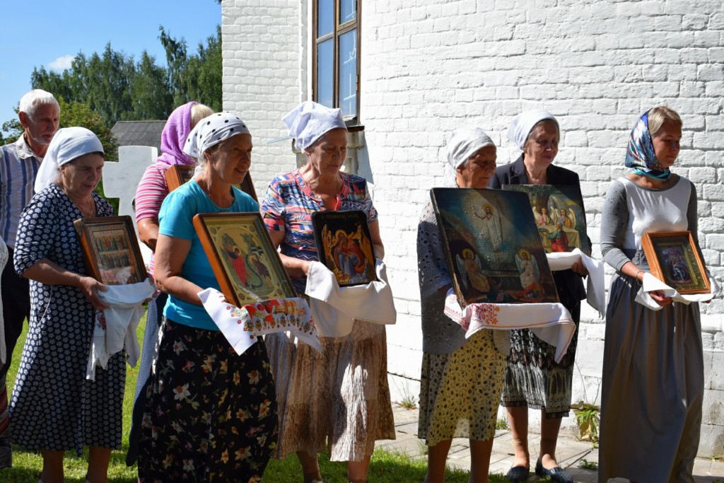 2018.08.02-18 День памяти Илии Пророка в Троицком храме с. Турбичево