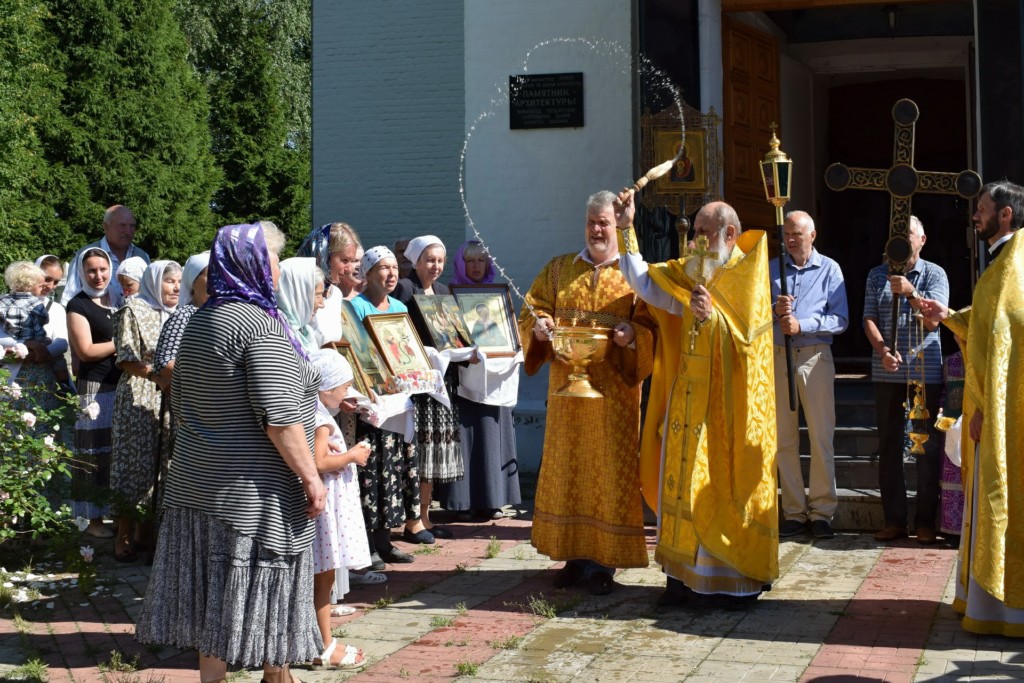 2018.08.02-20 День памяти Илии Пророка в Троицком храме с. Турбичево
