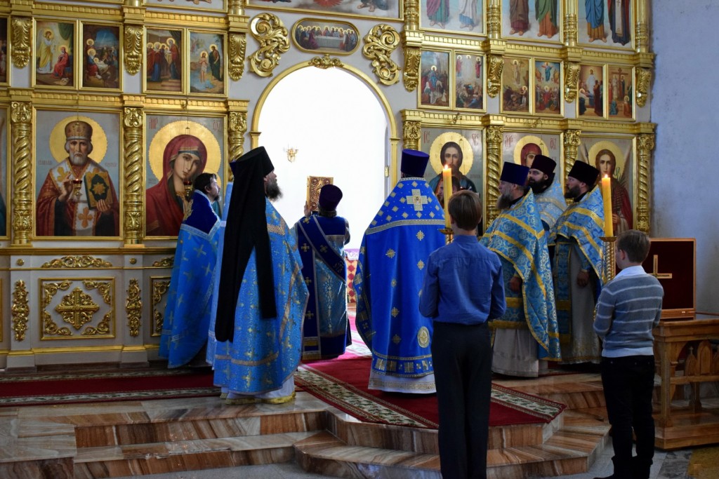 2018.08.10 - 02 праздник Смоленской иконы Божией Матери в Никольском храме с. Рогачево