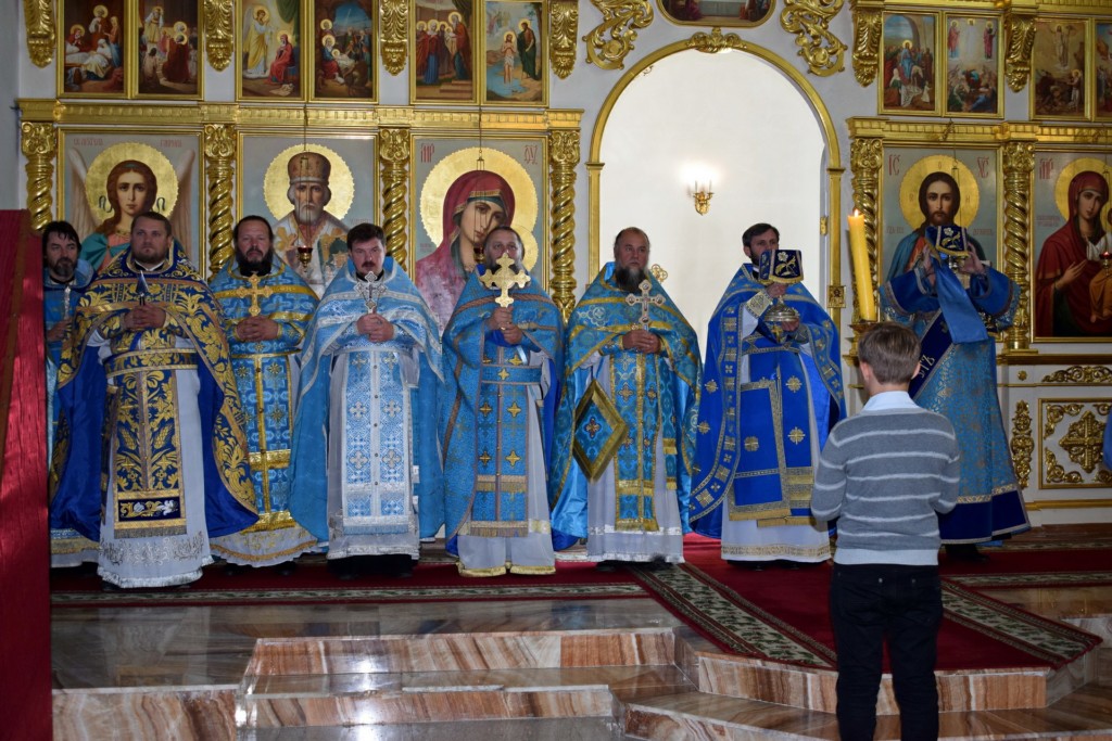 2018.08.10 - 06 праздник Смоленской иконы Божией Матери в Никольском храме с. Рогачево