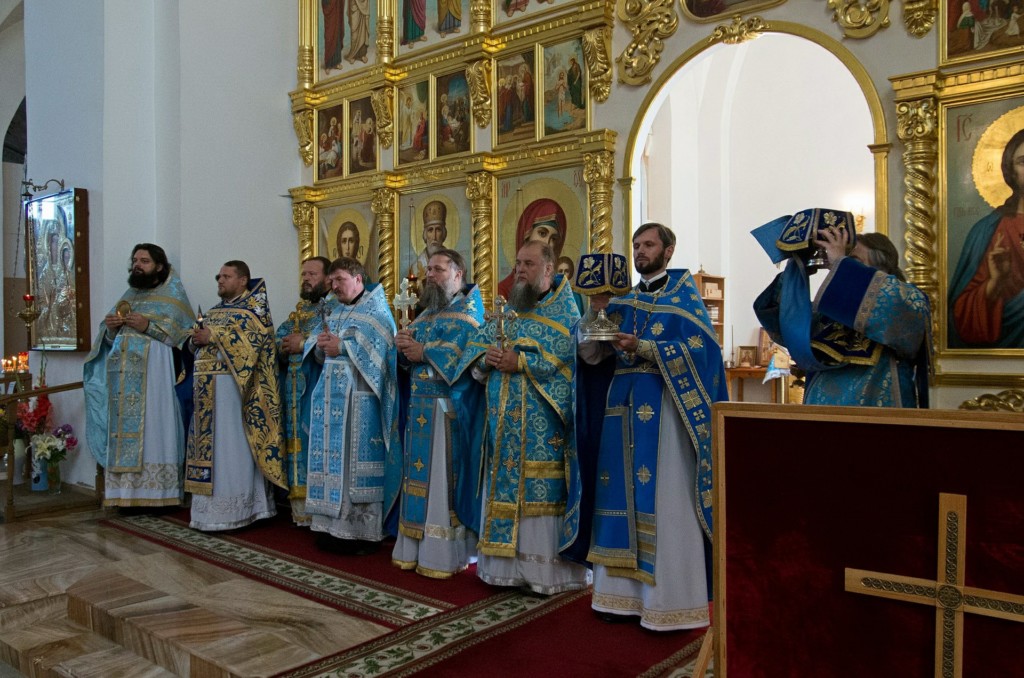 2018.08.10 - 07 праздник Смоленской иконы Божией Матери в Никольском храме с. Рогачево