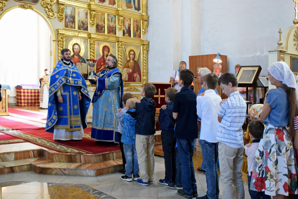 2018.08.10 - 11 праздник Смоленской иконы Божией Матери в Никольском храме с. Рогачево