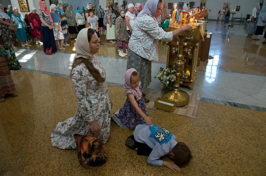 2018.08.10 - 13 праздник Смоленской иконы Божией Матери в Никольском храме с. Рогачево