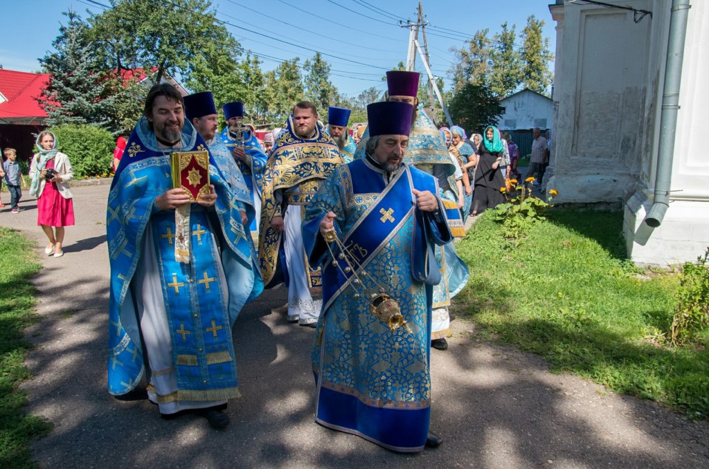 2018.08.10 - 15 праздник Смоленской иконы Божией Матери в Никольском храме с. Рогачево