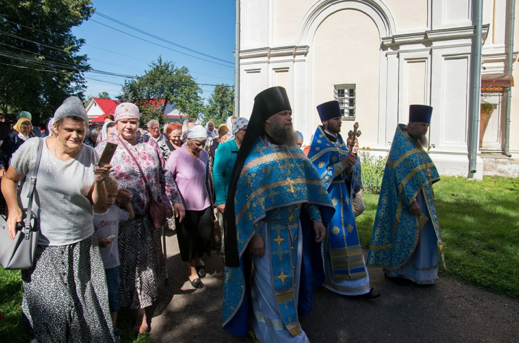 2018.08.10 - 16 праздник Смоленской иконы Божией Матери в Никольском храме с. Рогачево