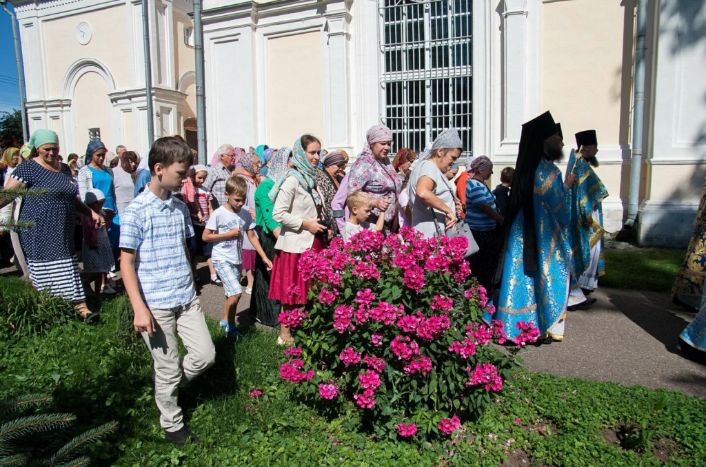2018.08.10 - 17 праздник Смоленской иконы Божией Матери в Никольском храме с. Рогачево