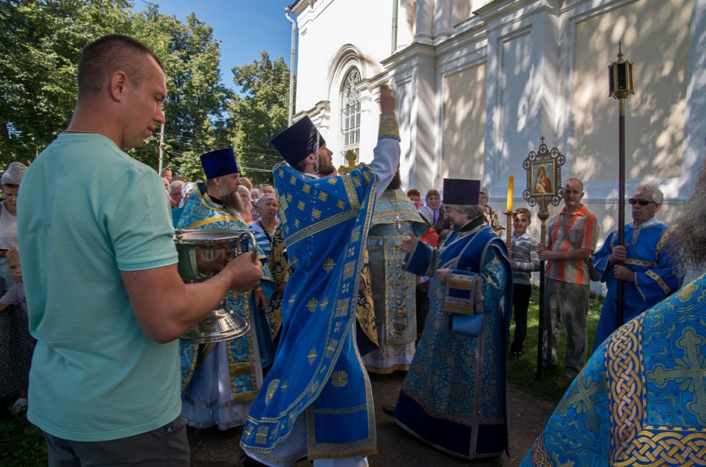 2018.08.10 - 18 праздник Смоленской иконы Божией Матери в Никольском храме с. Рогачево