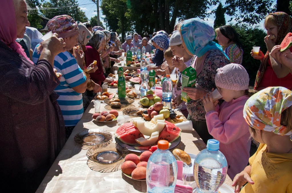 2018.08.10 - 26 праздник Смоленской иконы Божией Матери в Никольском храме с. Рогачево