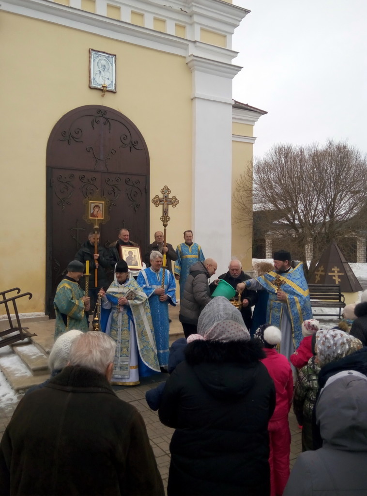 Празднование Иверской иконе Божией Матери в Никольском храме дер. Подмошье. Фото 02