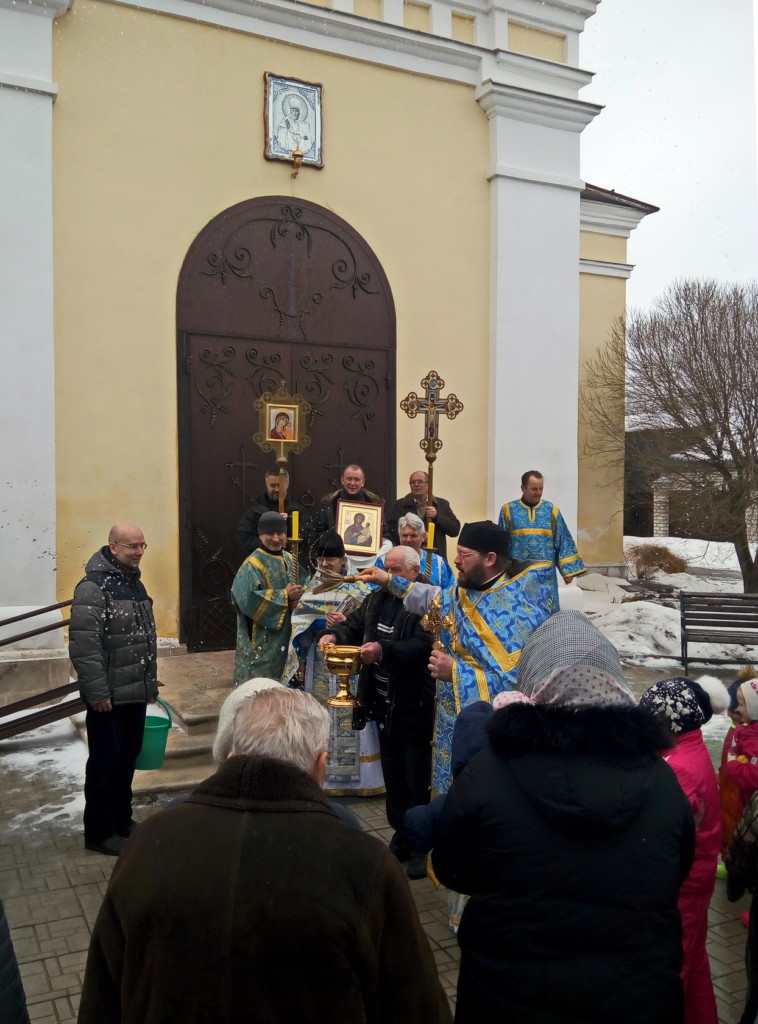 Празднование Иверской иконе Божией Матери в Никольском храме дер. Подмошье. Фото 04