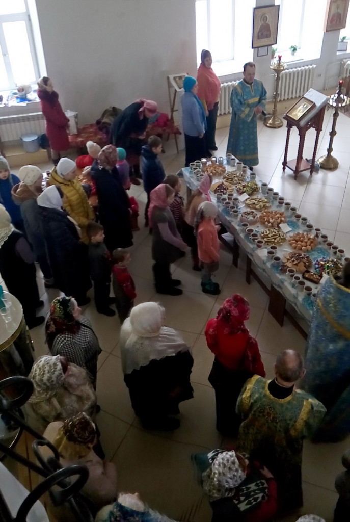 Празднование Иверской иконе Божией Матери в Никольском храме дер. Подмошье. Фото 11