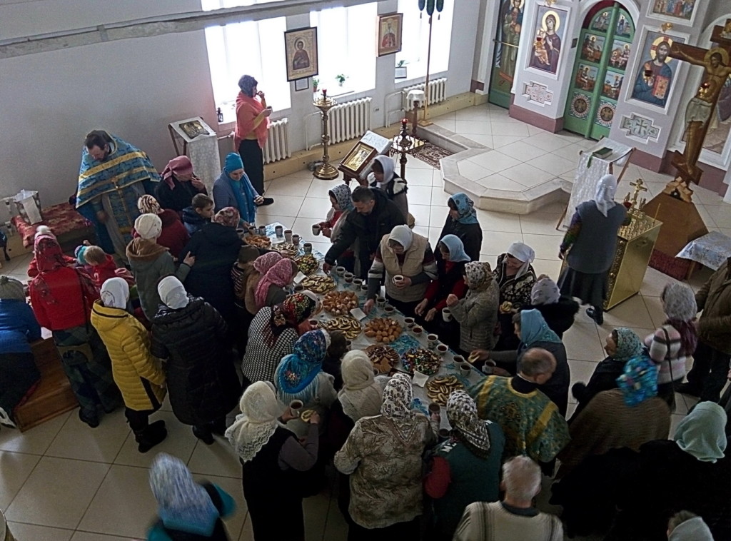 Празднование Иверской иконе Божией Матери в Никольском храме дер. Подмошье. Фото 13