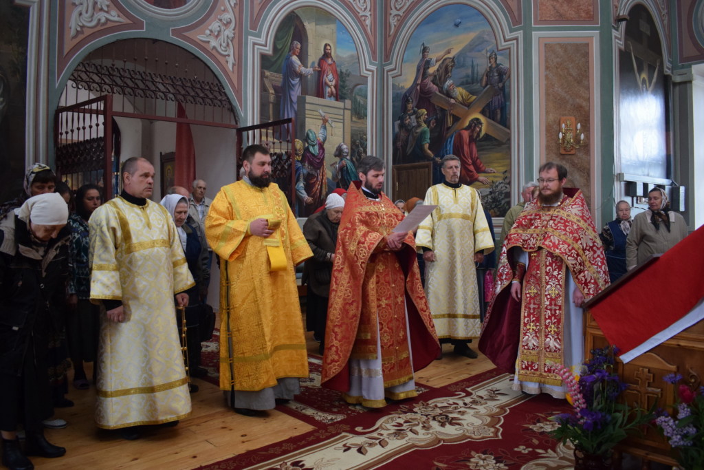 Память сщмч. Василия Крылова в Вознесенском храме с. Раменье. Фото 12