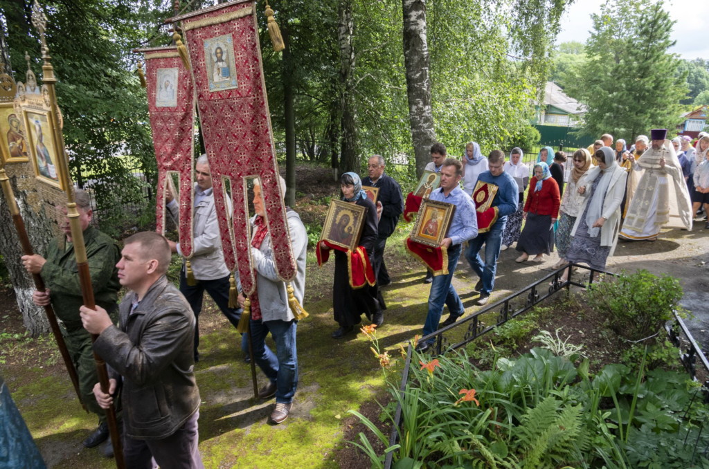 Казанской иконе Божией Матери в Ильинском храме п. Новосиньково. Фото 16